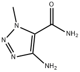 1H-1,2,3-Triazole-5-carboxamide,4-amino-1-methyl-(7CI,8CI,9CI)