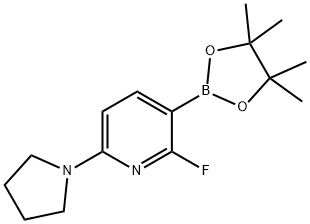 2-氟-6-(吡咯烷-1-基)-3-吡啶硼酸片呐酯