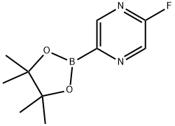 2-fluoro-5-(4,4,5,5-tetramethyl-1,3,2-dioxaborolan-2-yl)pyrazine
