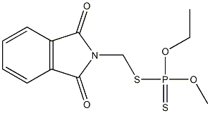 O-Ethyl O-methyl S-(1,3-dioxo-1H-isoindol-2(3H)-ylmethyl) =phosphorodithioate