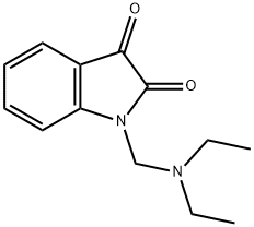 1H-Indole-2,3-dione, 1-(diethylamino)methyl-