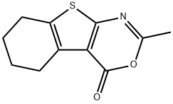 5,6,7,8-tetrahydro-2-methyl-4H-[1]benzothieno[2,3-d][1,3]oxazin-4-one