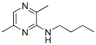 Pyrazine, 3-(butylamino)-2,5-dimethyl- (8CI)
