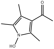 Ethanone, 1-(1-hydroxy-2,4,5-trimethyl-1H-pyrrol-3-yl)- (9CI)