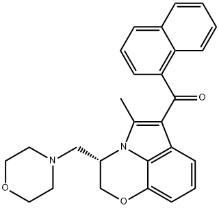 [(3S)-2,3-Dihydro-5-methyl-3-(morpholinomethyl)pyrrolo[1,2,3-de]-1,4-benzoxazine-6-yl](1-naphthalenyl)methanone