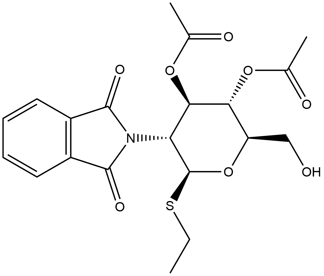 3,4-二-O-乙酰基-2-脱氧-2-邻苯二甲酰亚氨基-1-硫代-Β-D-吡喃葡萄糖苷
