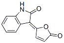 4-(1,2-Dihydro-2-oxo-3H-indol-3-ylidene)-4-hydroxy-2-butenoic acid 1,4-lactone