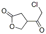 2(3H)-Furanone, 4-(chloroacetyl)dihydro- (9CI)