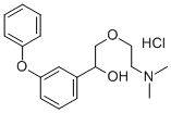 alpha-((2-(Dimethylamino)ethoxy)methyl)-3-phenoxybenzenemethanol hydro chloride