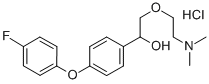 alpha-((2-(Dimethylamino)ethoxy)methyl)-4-(4-fluorophenoxy)benzenemeth anol hydrochloride