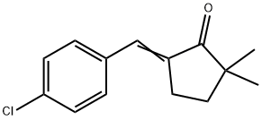 (5E)-5-(4-氯苄亚基)-2,2-二甲基环戊酮
