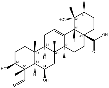 3,6,19-三羟基-23-氧代-12-乌苏烯-28-酸