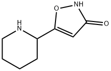 3(2H)-Isoxazolone,5-(2-piperidinyl)-(9CI)