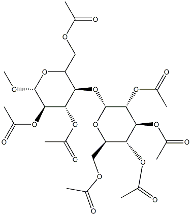 Methyl 2,3,6,2,3,4,6-hepta-O-acetyl-beta-D-maltopyranoside