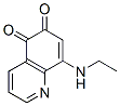 5,6-Quinolinedione, 8-(ethylamino)- (9CI)