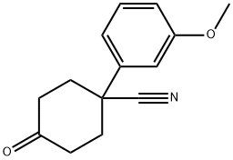 1-(3-甲氧苯基)-4-氧代环己甲腈