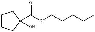 Cyclopentanecarboxylic acid, 1-hydroxy-, pentyl ester (7CI,8CI)