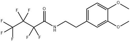 N-(3,4-Dimethoxyphenethyl)-2,2,3,3,4,4,4-heptafluorobutyramide