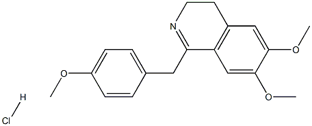 3,4-Dihydro-6,7-diMethoxy-1-(p-Methoxybenzyl)isoquinoline Hydrochloride