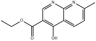 ethyl 4-hydroxy-7-methyl-1,8-naphthyridine-3-carboxylate
