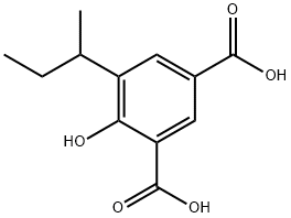1,3-Benzenedicarboxylic acid, 4-hydroxy-5-(1-methylpropyl)-