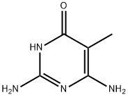 4(1H)-Pyrimidinone, 2,6-diamino-5-methyl- (9CI)