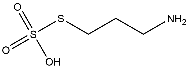 S-(3-aminopropyl)thiosulfuric acid ester