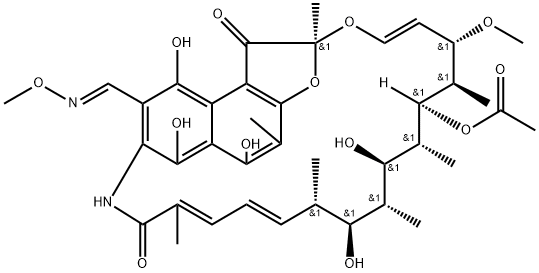 3-[(Methoxyimino)methyl]rifamycin