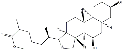 3α,7α-Dihydroxy-5β-cholestan-26-oic acid methyl ester