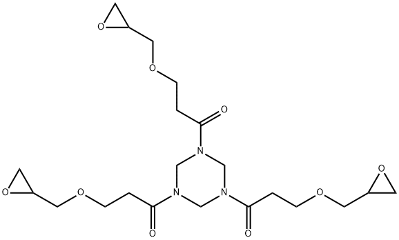 hexahydro-1,3,5-tris[3-(oxiranylmethoxy)-1-oxopropyl]-1,3,5-triazine
