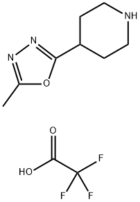 4-(5-甲基-1,3,4-噁二唑)-哌啶 三氟醋酸盐