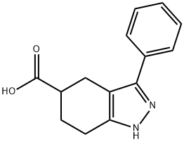 3-phenyl-4,5,6,7-tetrahydro-1H-indazol-5-carboxylic acid
