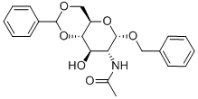 苄基2 -乙酰氨基- 4 ,6 - O亚苄基- 2 -脱氧-Α- D -葡萄糖苷