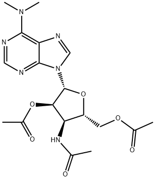 3'-(Acetylamino)-3'-deoxy-N,N-dimethyladenosine 2',5'-diacetate