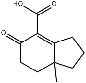5,6,7,7a-Tetrahydro-7a-methyl-5-oxo-4-indanecarboxylic acid