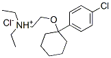 2-[[1-(4-chlorophenyl)cyclohexyl]oxy]ethyl(diethyl)ammonium chloride