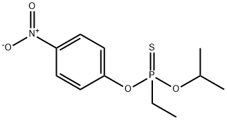 Ethylphosphonothioic acid O-isopropyl O-(p-nitrophenyl) ester