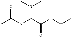 Acetic  acid,  (acetylamino)(dimethylamino)-,  ethyl  ester  (9CI)
