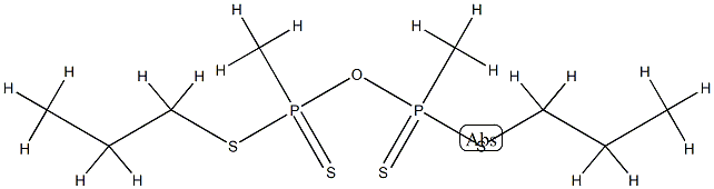 Bis(methylphosphonodithioic acid S-propyl)anhydride