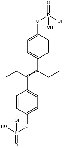 4,4'-(1,2-diethylethylene)diphenyl bis(dihydrogen phosphate)
