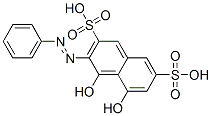 3-(Phenylazo)-4,5-dihydroxy-2,7-naphthalenedisulfonic acid