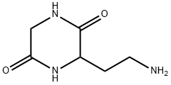 2,5-Piperazinedione,  3-(2-aminoethyl)-