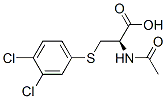 Alanine, N-acetyl-3-((3,4-dichlorophenyl)thio)-