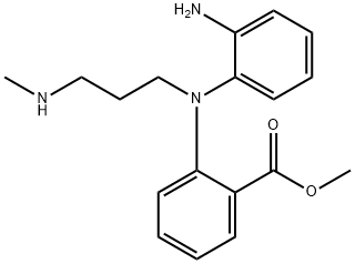 2-[(2-Aminophenyl)[3-(methylamino)propyl]amino]benzoic acid methyl ester