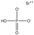 Strontium hydrogen orthophosphate