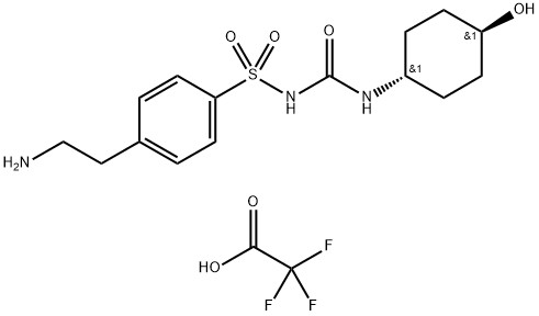 1-[4-(2-AMinoethylphenyl)sulfonyl]-3-(trans-4-hydroxycyclohexyl)urea Trifluoroacetic Acid Salt