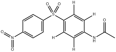 N-[2,3,5,6-tetradeuterio-4-(4-nitrophenyl)sulfonylphenyl]acetamide
