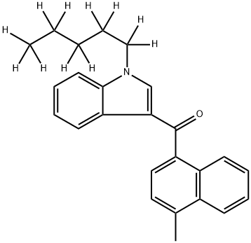 1-(Pentyl-d11)-3-(4-Methylnaphthoyl)indole
JWH 122-d11