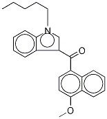 1-(Pentyl-d11)-3-(4-Methoxynaphthoyl)indole
JWH 081-d11