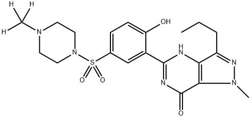 Desethyl Sildenafil-d3